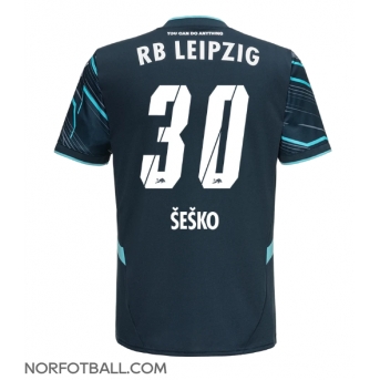 Billige Fotballdrakt RB Leipzig Benjamin Sesko #30 Replika Tredjedrakt 2024-25 Kortermet